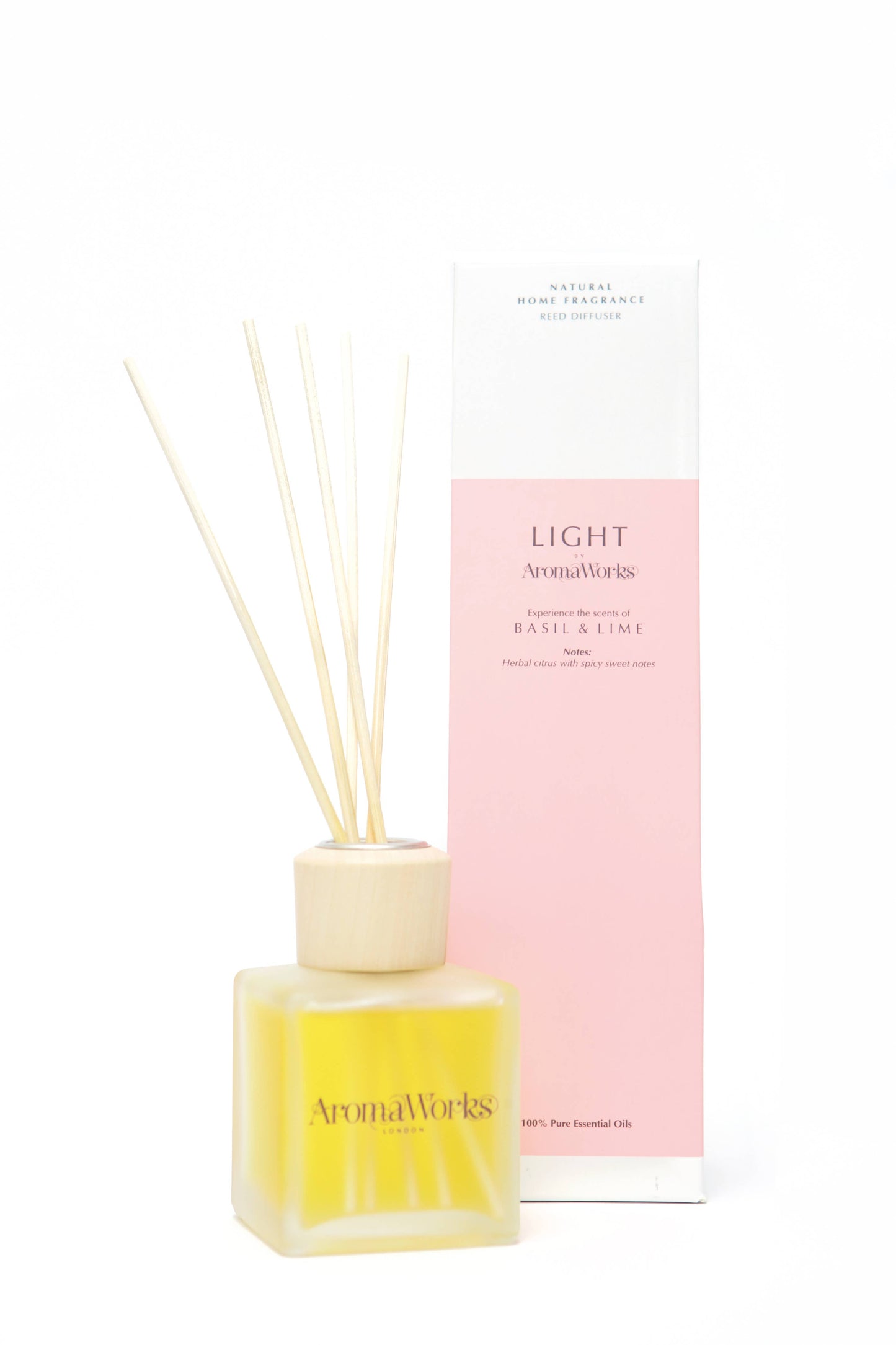 Aromaworks Light Reed Diffuser: Basil / 100ml