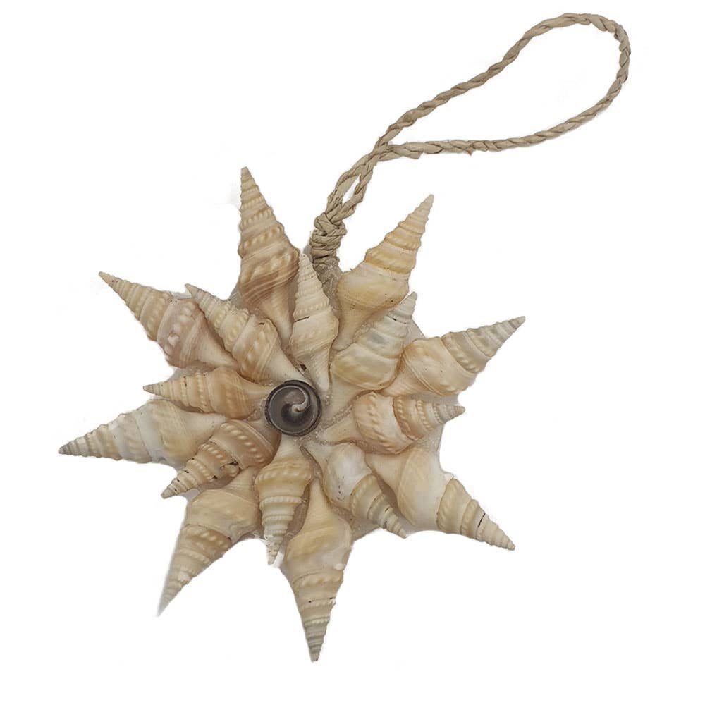Handmade Seashell Hanging Ornament: #02