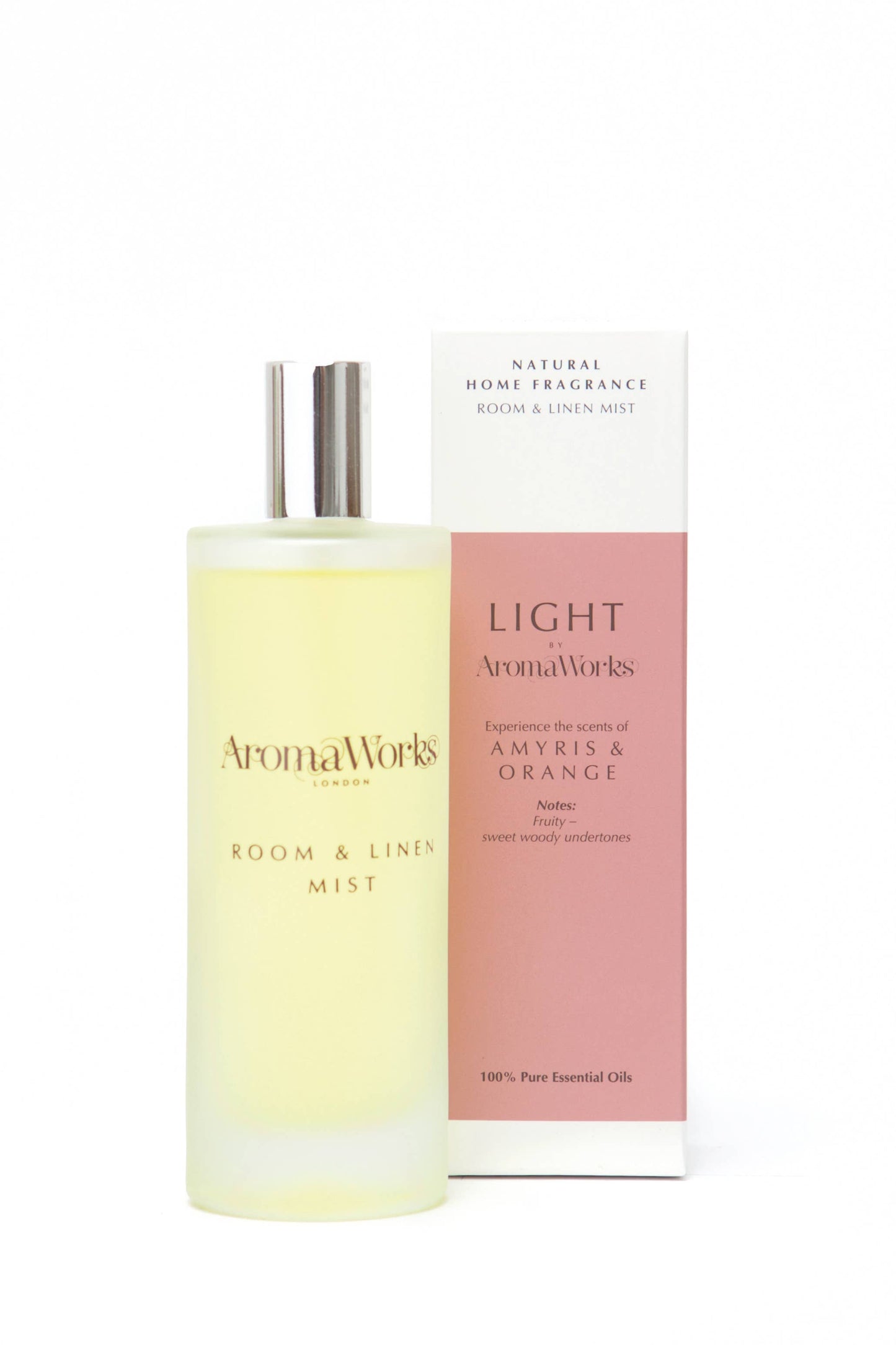 Aromaworks Light Room & Linen Mist, 100ml: Lemongrass & Bergamot