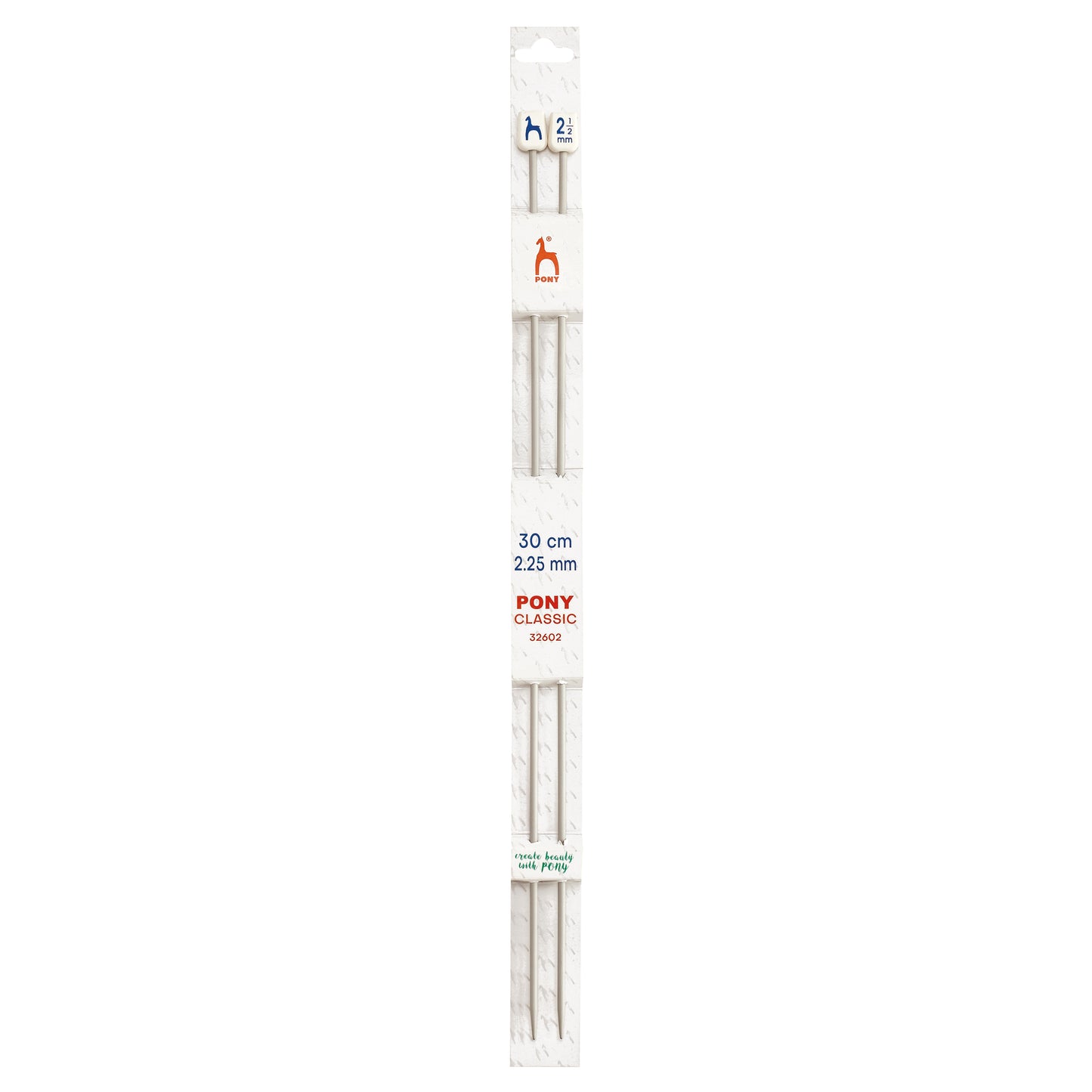 Knitting needles 3.25mm, 30cm Pony