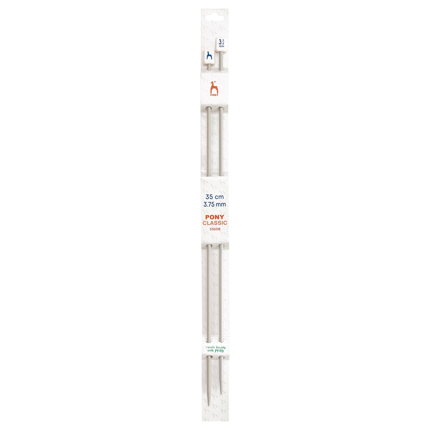 Knitting needles 3.75mm, 35cm Pony