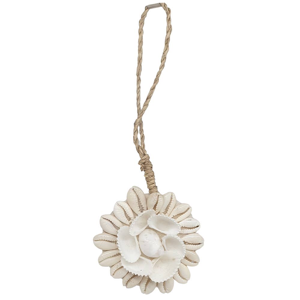 Handmade Seashell Hanging Ornament: #02