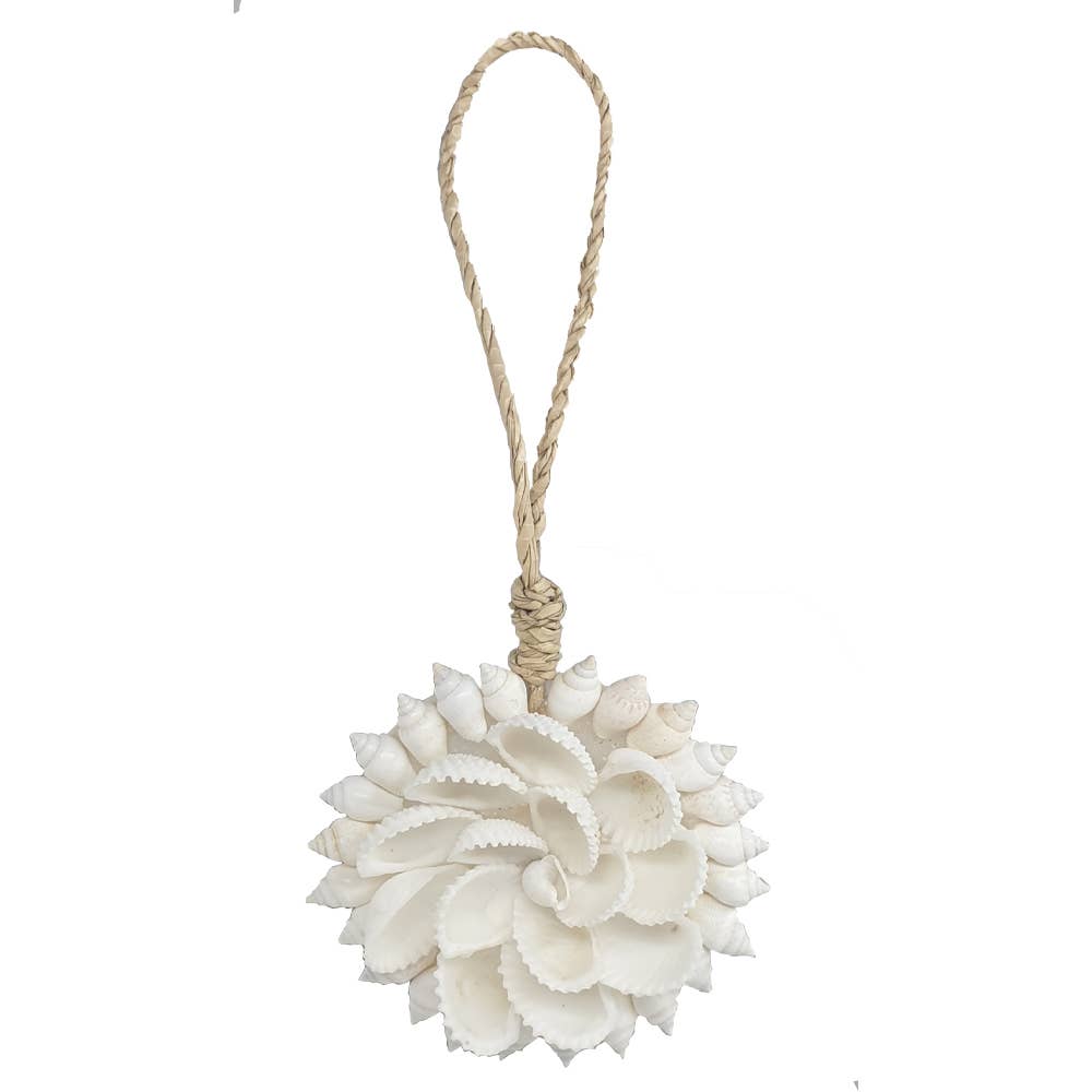 Handmade Seashell Hanging Ornament: #02