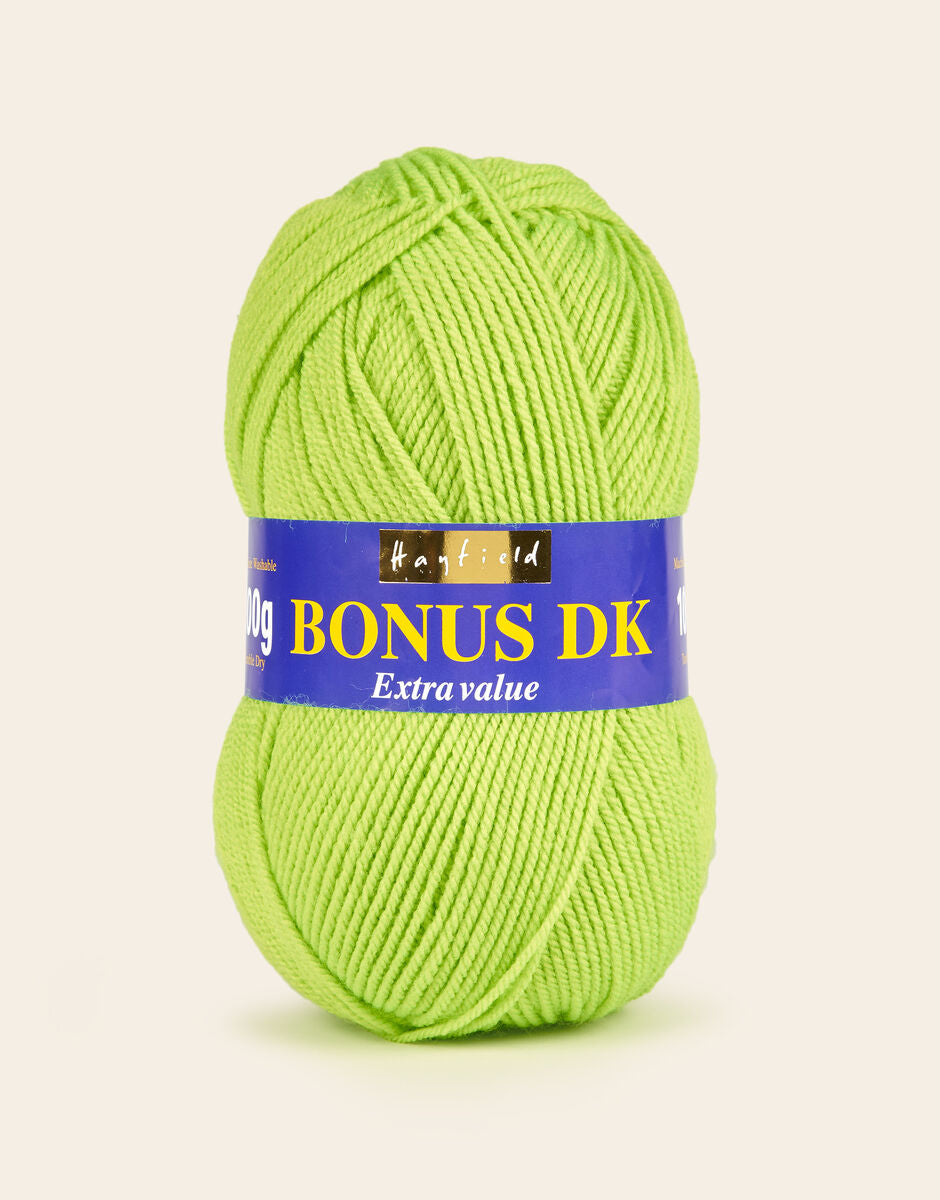 Sirdar Hayfield Bonus DK 0552 Neon Green