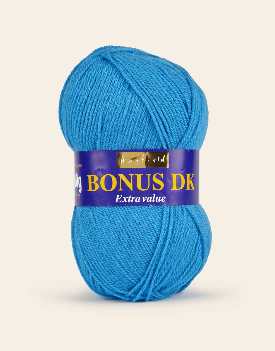 Sirdar Hayfield Bonus DK 0553 Neon Blue
