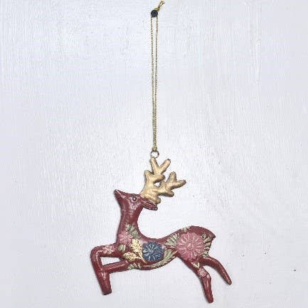 Hand Painted Reindeer Small10X1X11Cm
: Small