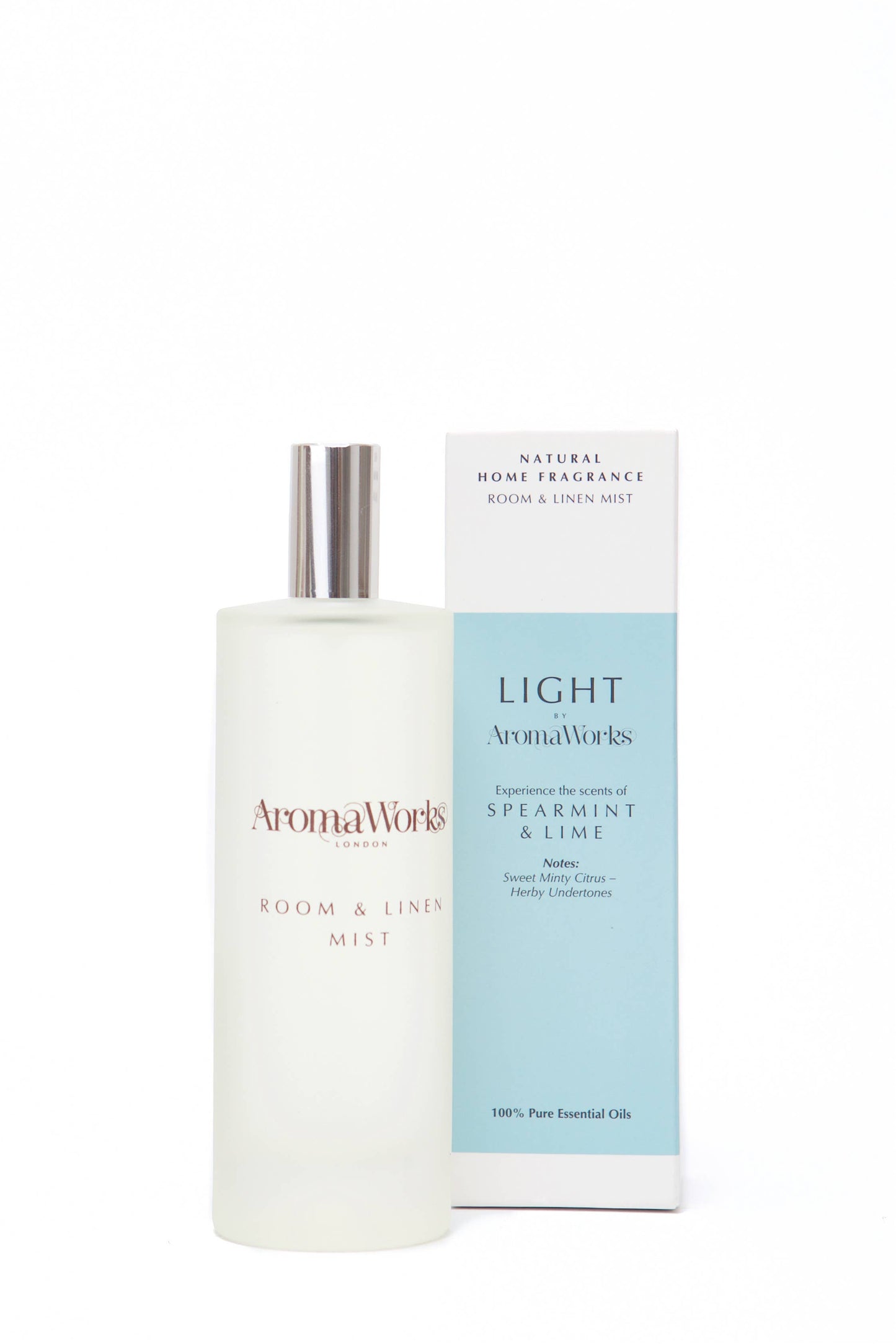 Aromaworks Light Room & Linen Mist, 100ml: Lemongrass & Bergamot