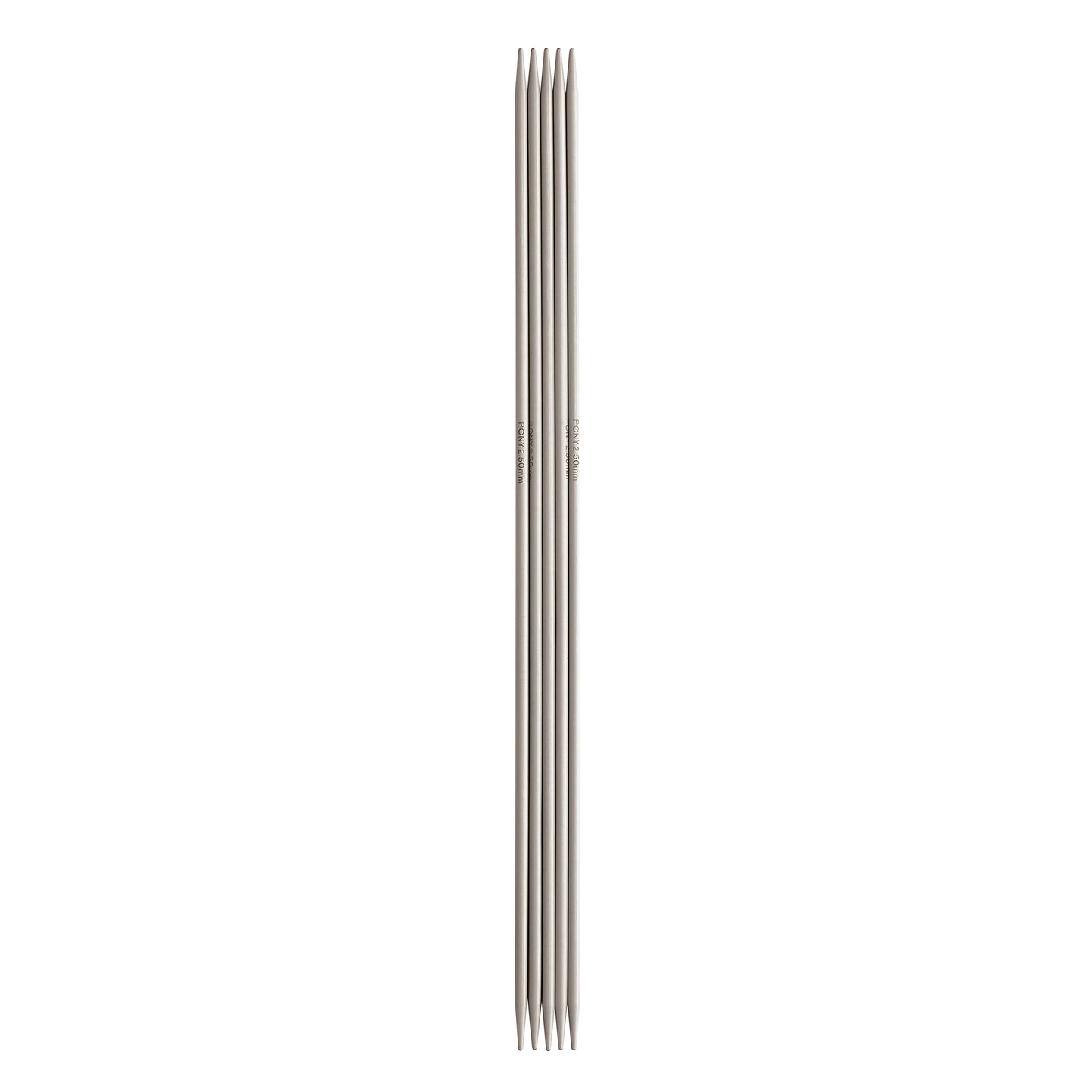 Double Pointed 2.50mm, 20cm length, x5 needles