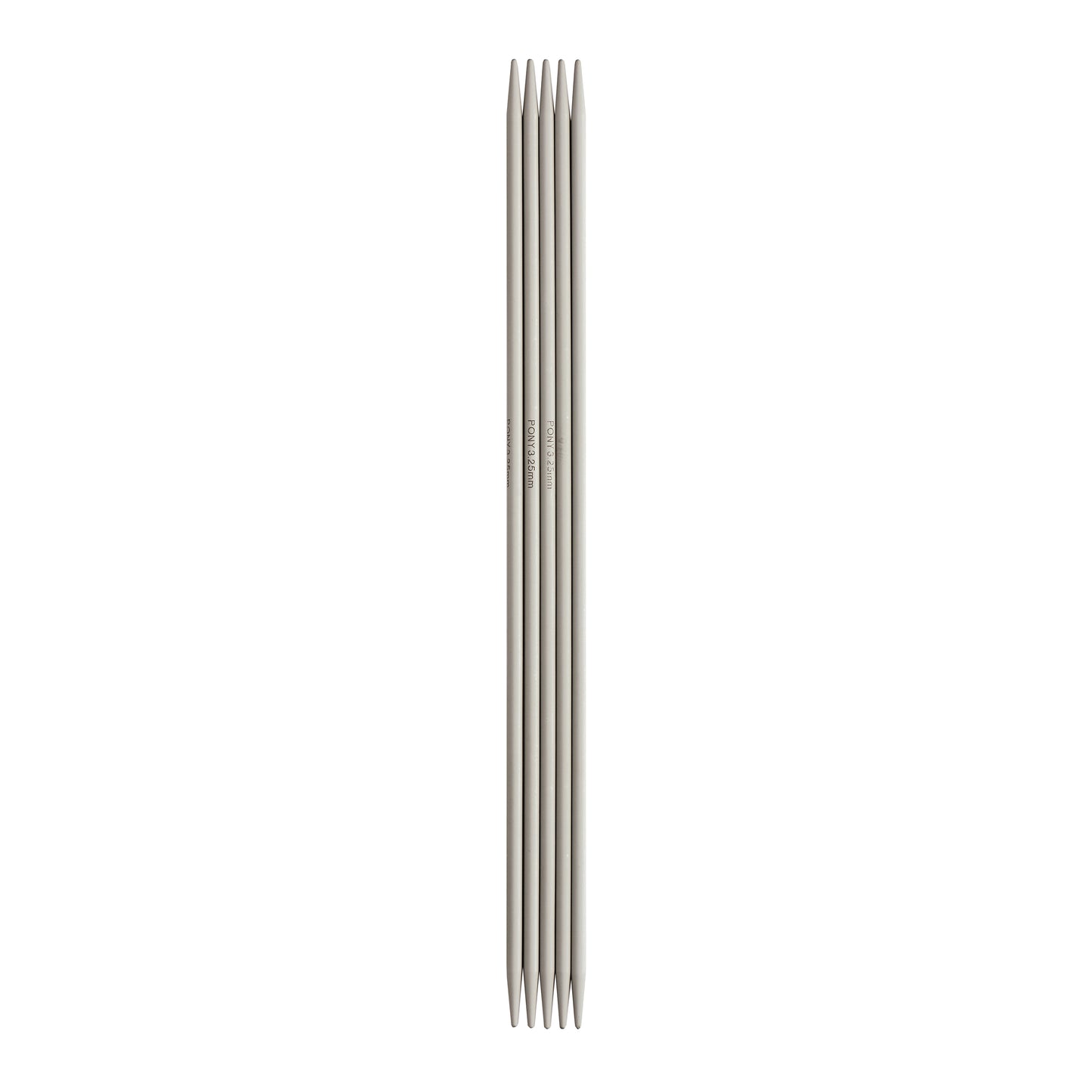 Double-Pointed 3.25mm, 20cm length, x5 needles
