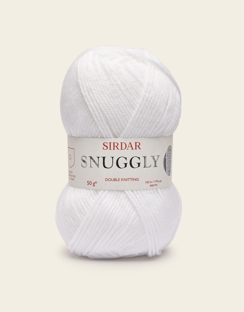 Sirdar Snuggly DK 50g 0251 White