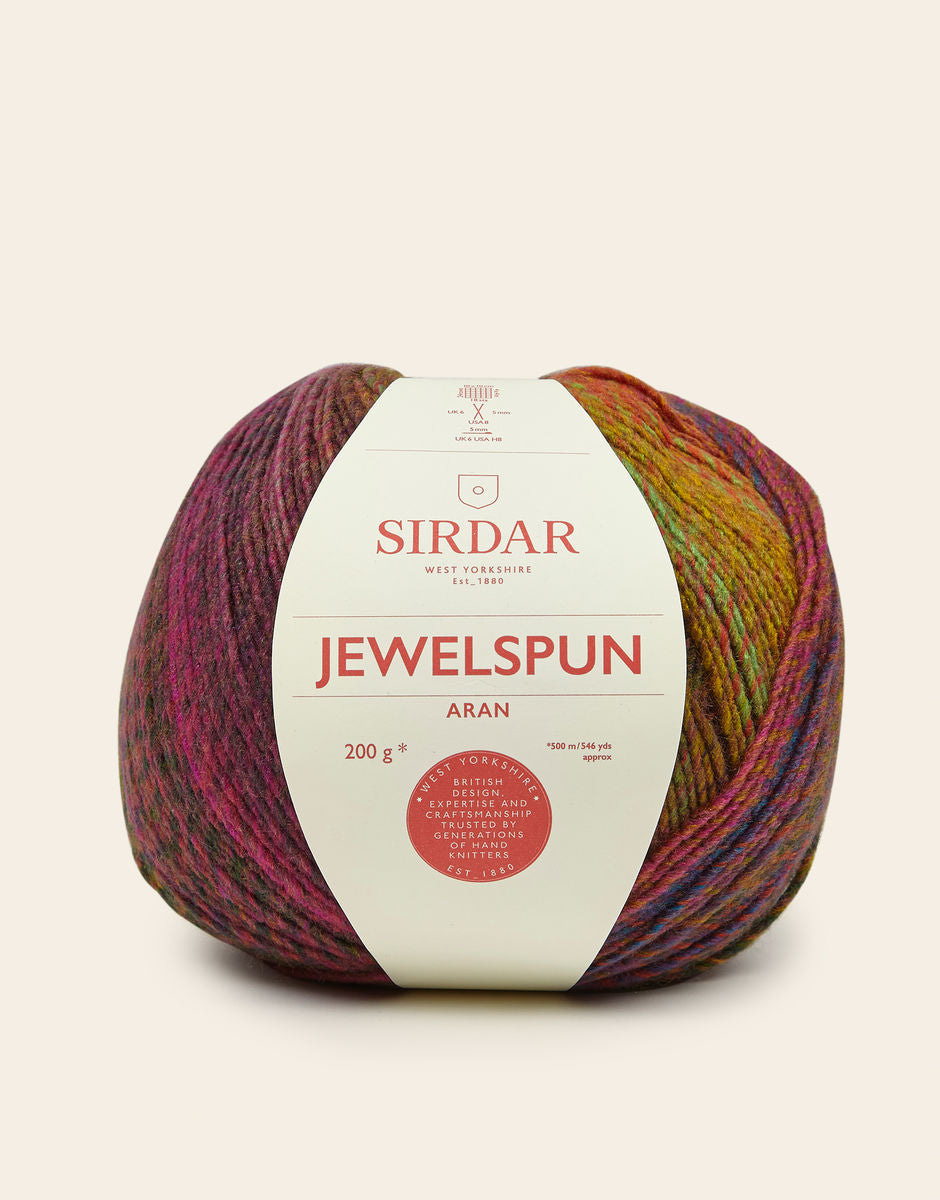 Sirdar Jewelspun Aran 843 Setting Sun
