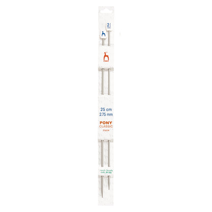 Knitting needles 2.75mm, 25cm Pony