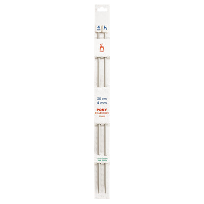 Knitting needles 4mm, 30cm Pony
