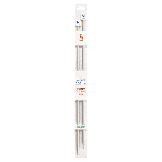 Knitting needles 5.50mm, 30cm Pony