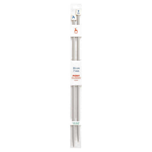Knitting needles 7mm 35cm Pony