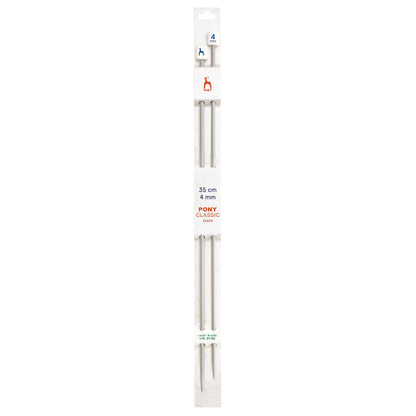 Knitting needles 4mm 35cm Pony