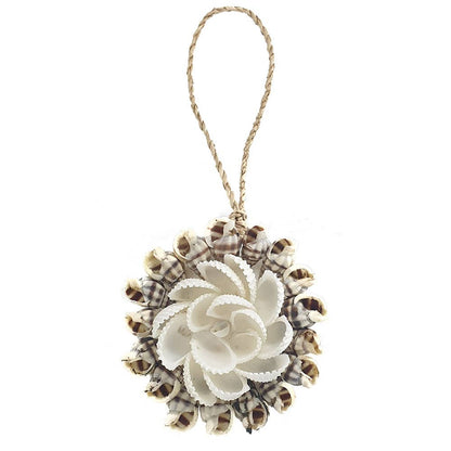 Handmade Seashell Hanging Ornament: #02