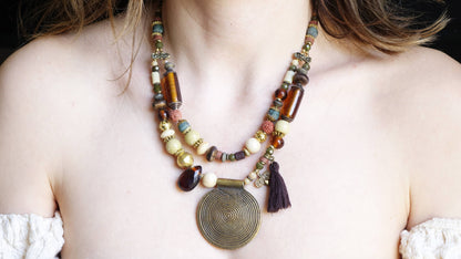 Chunky Beaded Necklace