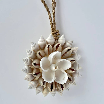 Handmade Seashell Hanging Ornament: #02