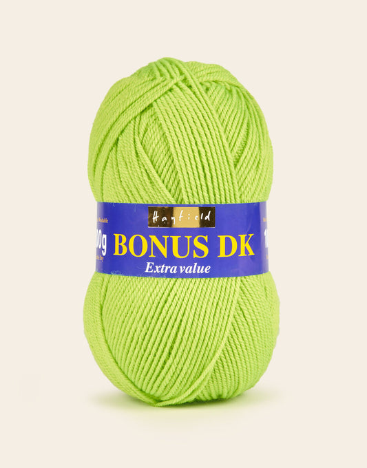 Sirdar Hayfield Bonus DK 0552 Neon Green