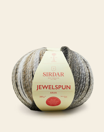 Sirdar Jewelspun Aran 694 Crystal Quartz