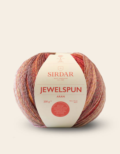 Sirdar Jewelspun Aran 855 Sunstone Amber