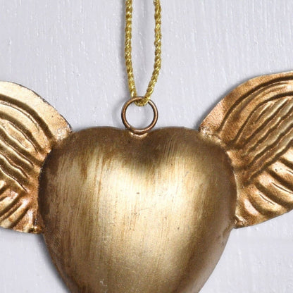 WING MILAGRO HANGING ORNAMENT	15x7 CM