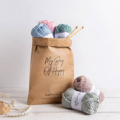 Robyn Octopus Knitting Kit: Baby Blue