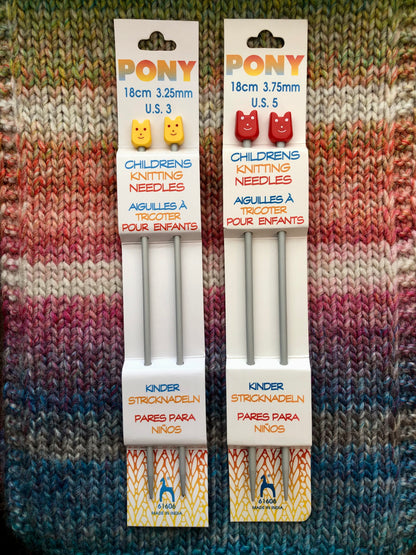 Children Knitting Needles 3.75mm, 18cm length