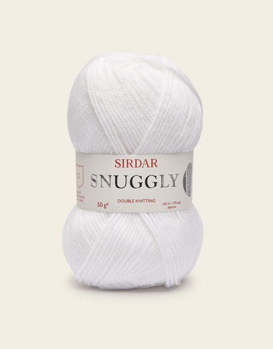 Sirdar Snuggly DK 50g 0251 White